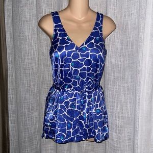 Maxine of Hollywood vintage one-piece swimming suit size 10